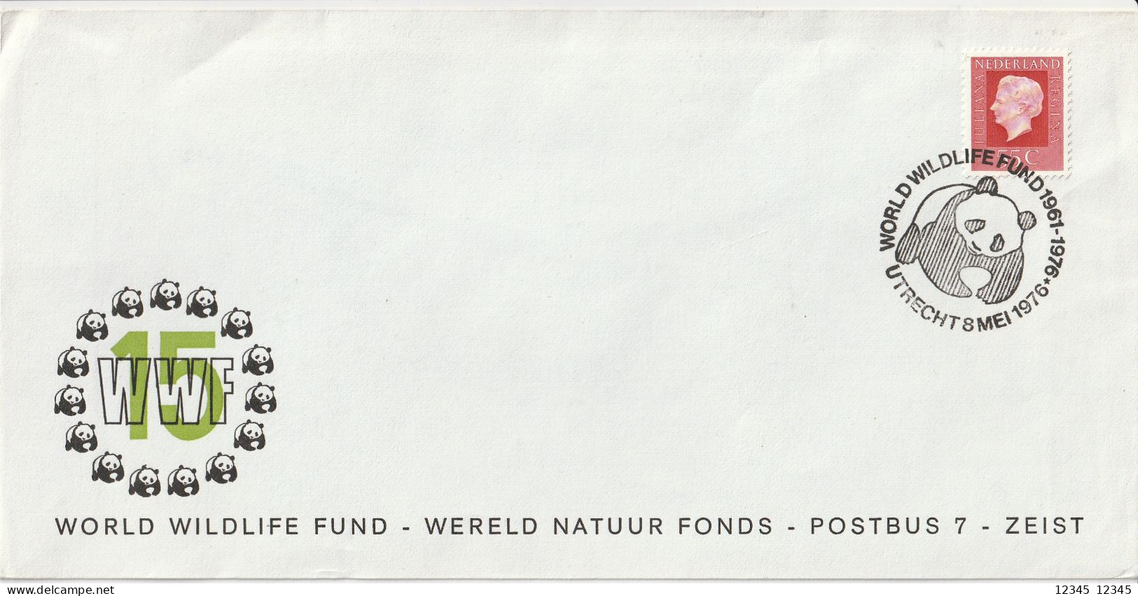 Nederland 1976, WWF - Cartas & Documentos