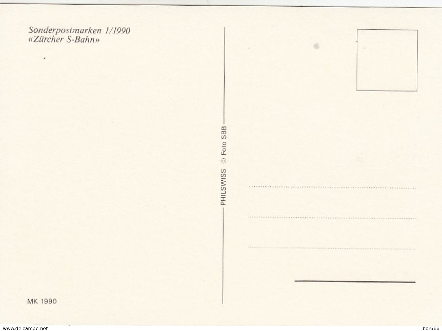 GOOD SWITZERLAND Maximum Card 1990 - Railway / Trains - Railway