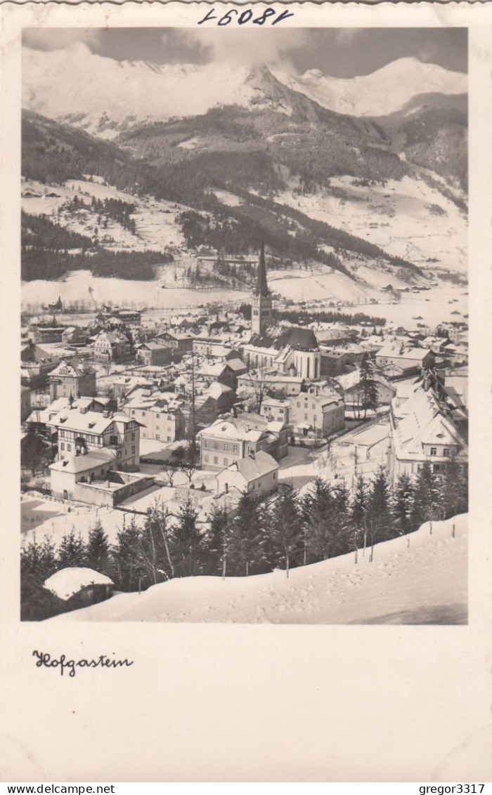 E3284) HOFGASTEIN - Verschneite Häuser - Tolle FOTO AK Alt ! - Bad Hofgastein