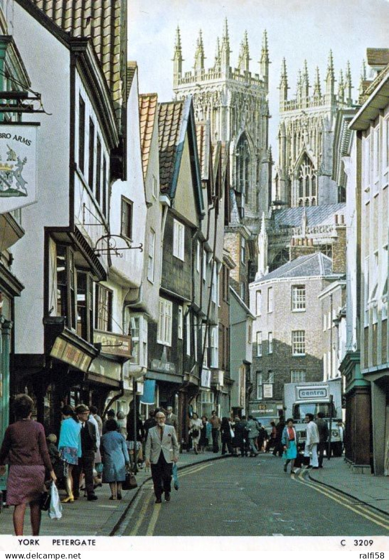 5 AK England * Ansichten In York - Minster, Petergate, Williams College, Racecourse, Art Gallery, City Wall, Lendal Brid - York