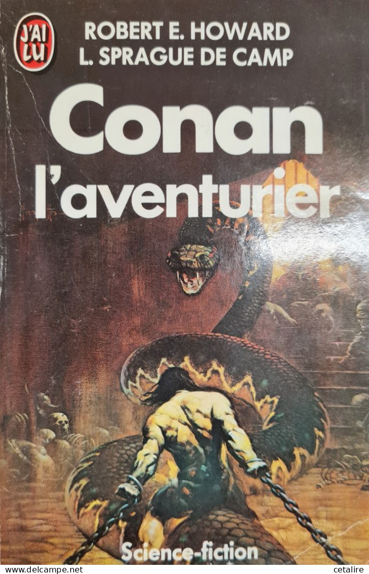 Conan L'aventurier  Howard  +++COMME NEUF+++ - Fantásticos