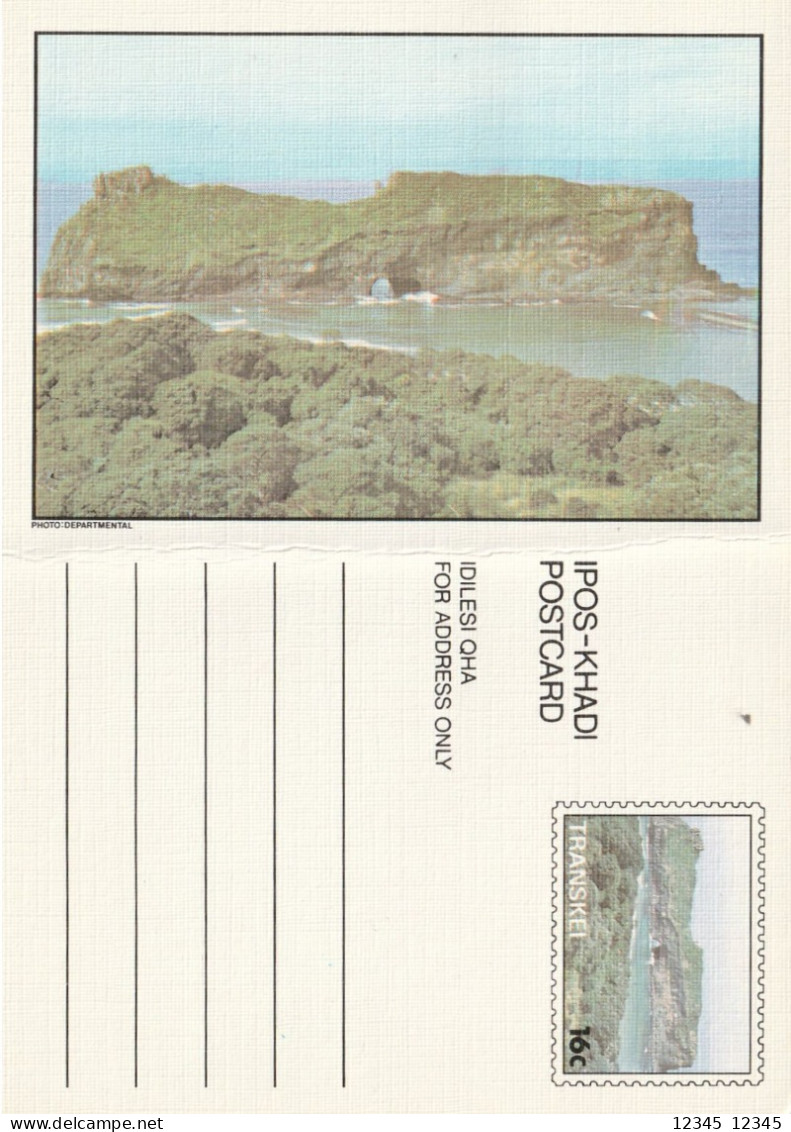 Transkei, Unused Postcard (With Fold) - Transkei