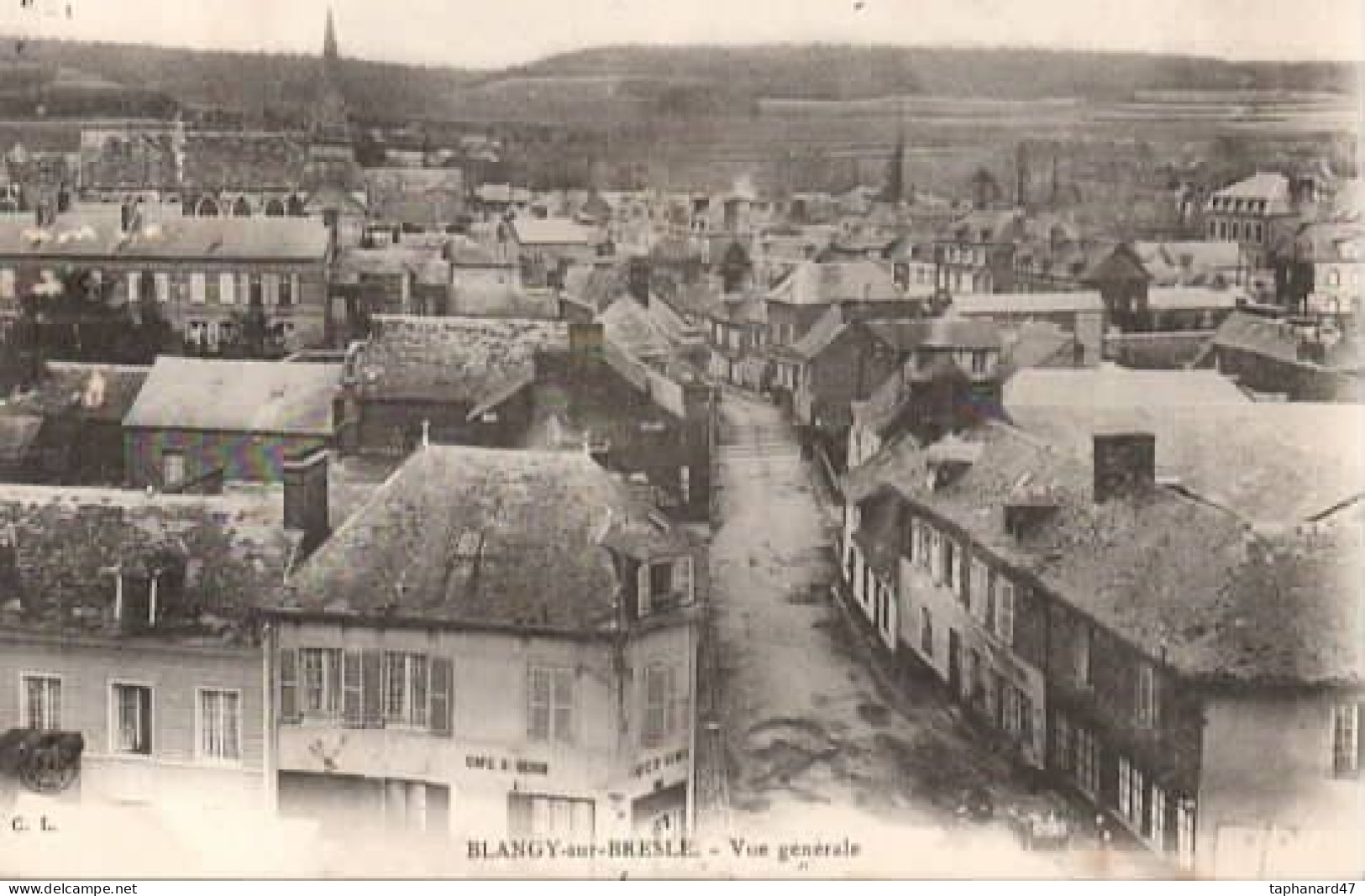 . 76 . BLAGNY-sur-BRESLE . Vue Générale . - Blangy-sur-Bresle