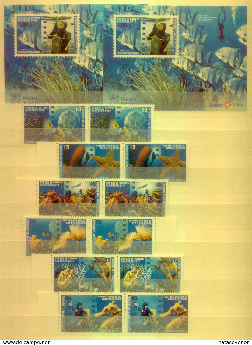 CUBA MNH Sellection Of Stamps. PERFECT To Start Collect Country Some Items Are X 10 - Collections (sans Albums)