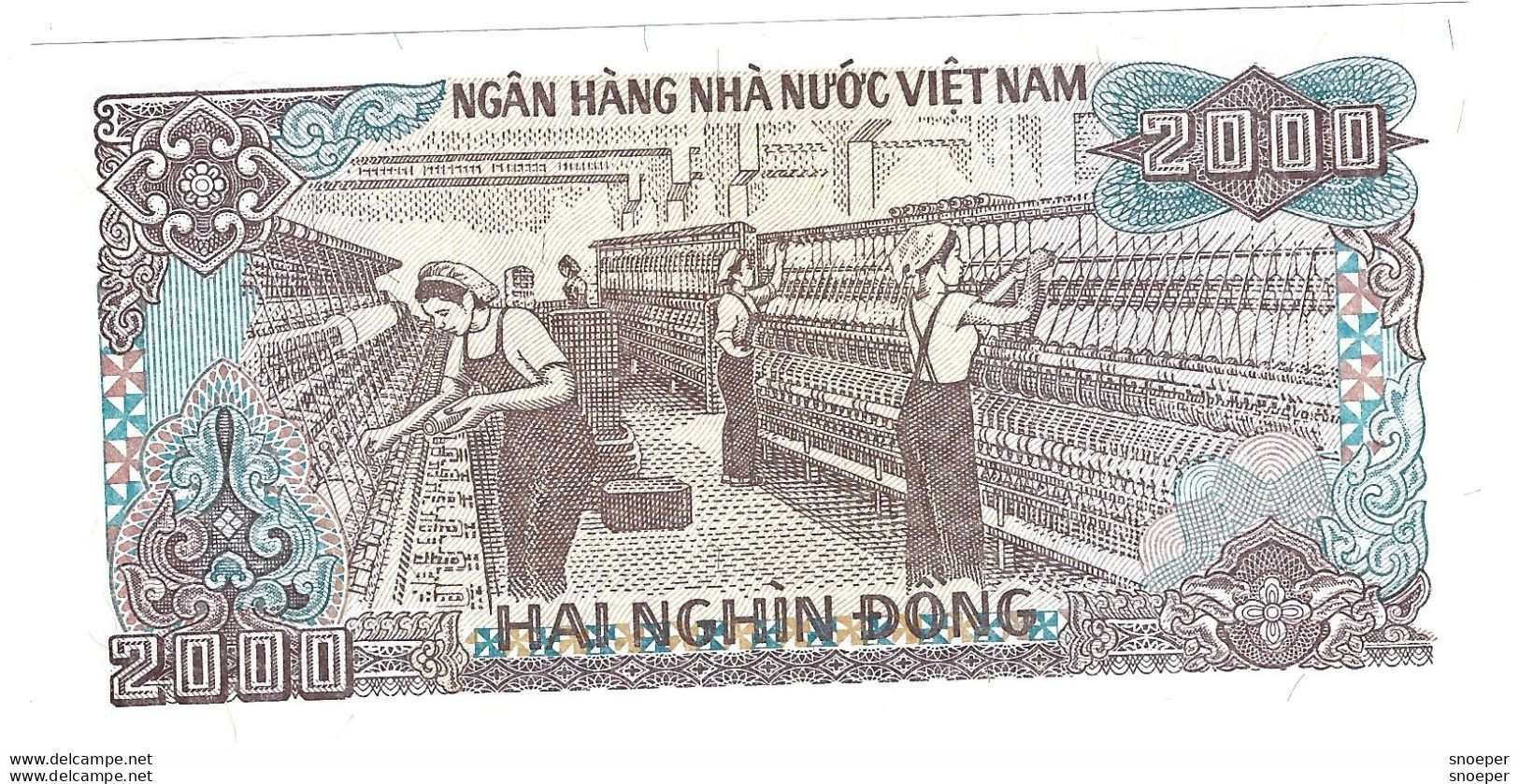 Vietnam 2000 Dong 1988  107a  Unc - Viêt-Nam