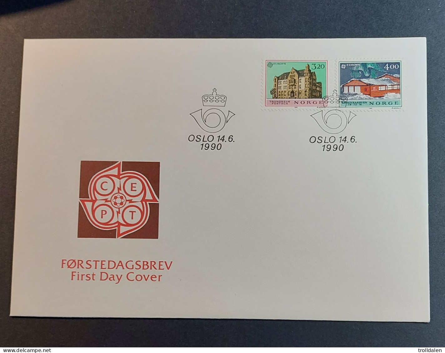 Norway FDC 1990 - FDC
