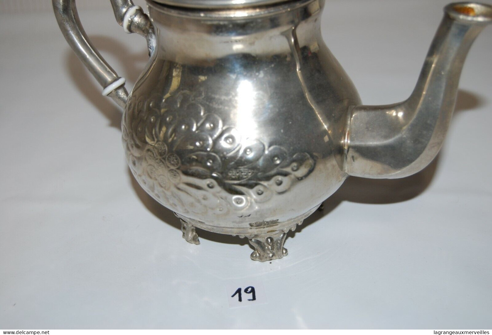 C19 Théière - MOULAY HASSAN - EL BERRAD - MAROCAIN - TEA POT SIGNEE - Théières