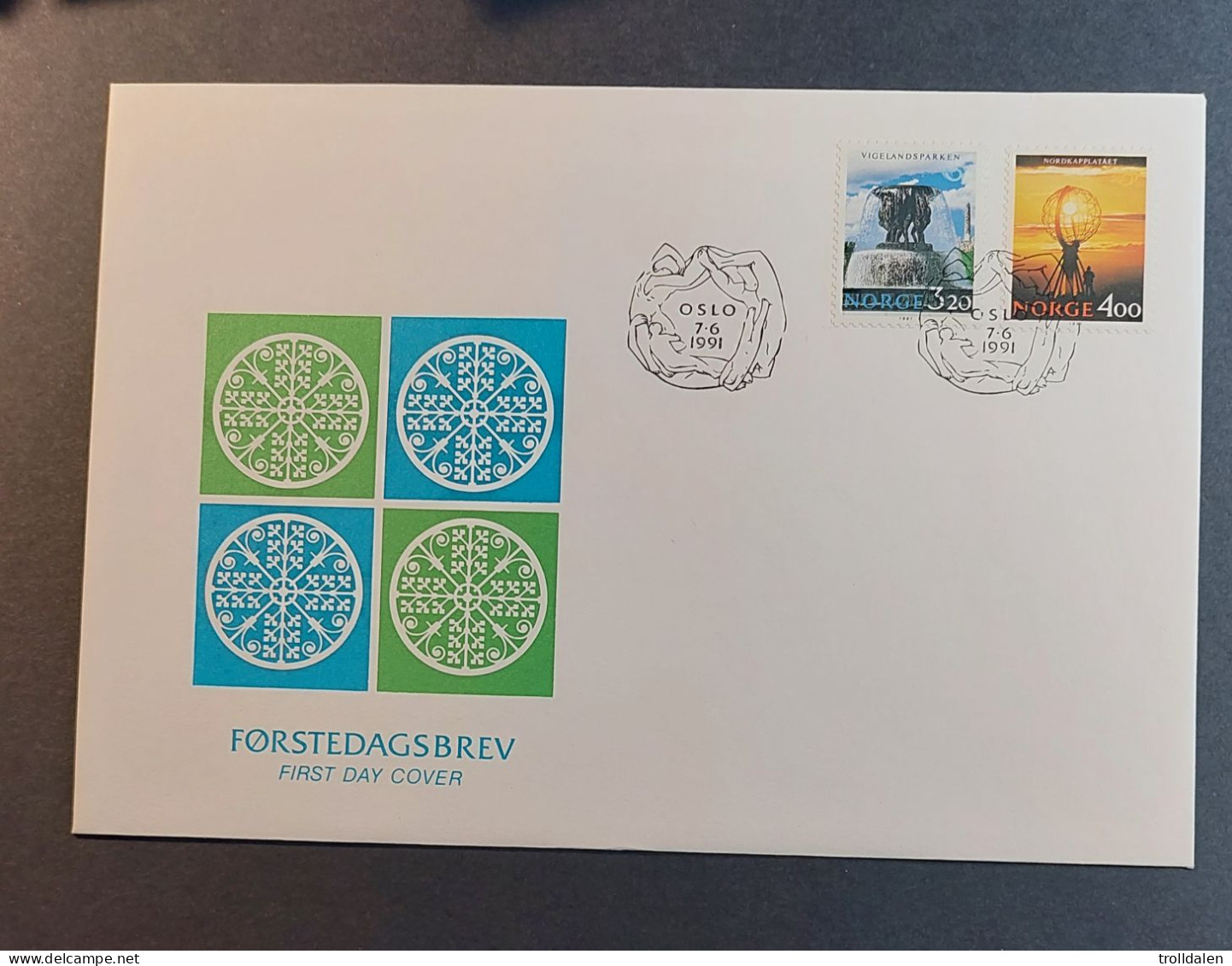 Norway FDC 1991 - FDC