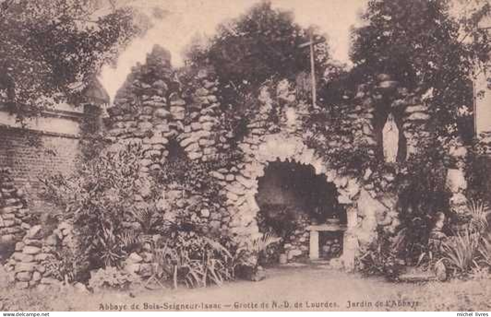 Braine-l'Alleud - Bois-Seigneur-Isaac -Abbaye - Grotte De ND De Lourdes - Circulé - TBE - Eigenbrakel