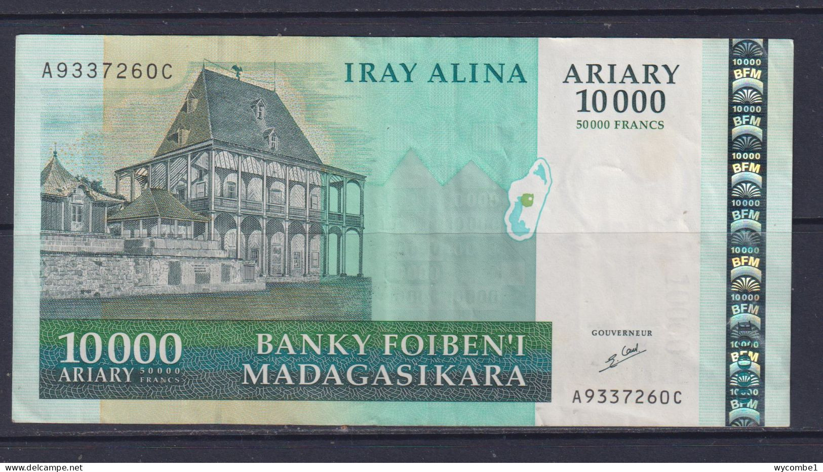MADAGASCAR - 2003-07 10000 Ariary XF Banknote - Madagascar