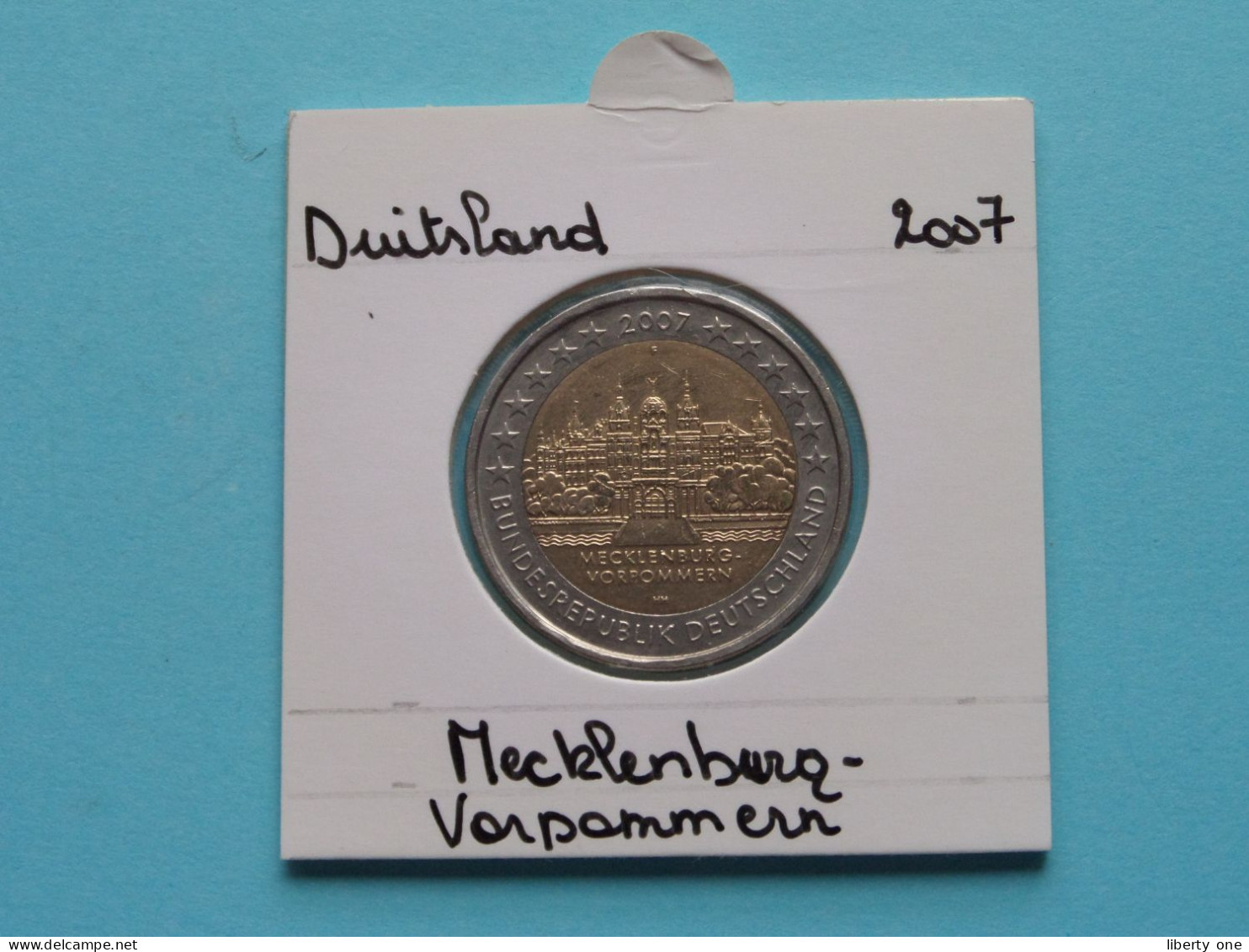 2007 F - 2 Euro > MECKLENBURG VORPOMMERN ( Zie/voir SCANS Voor Detail ) Allemagne / Germany / Duitsland ! - Alemania