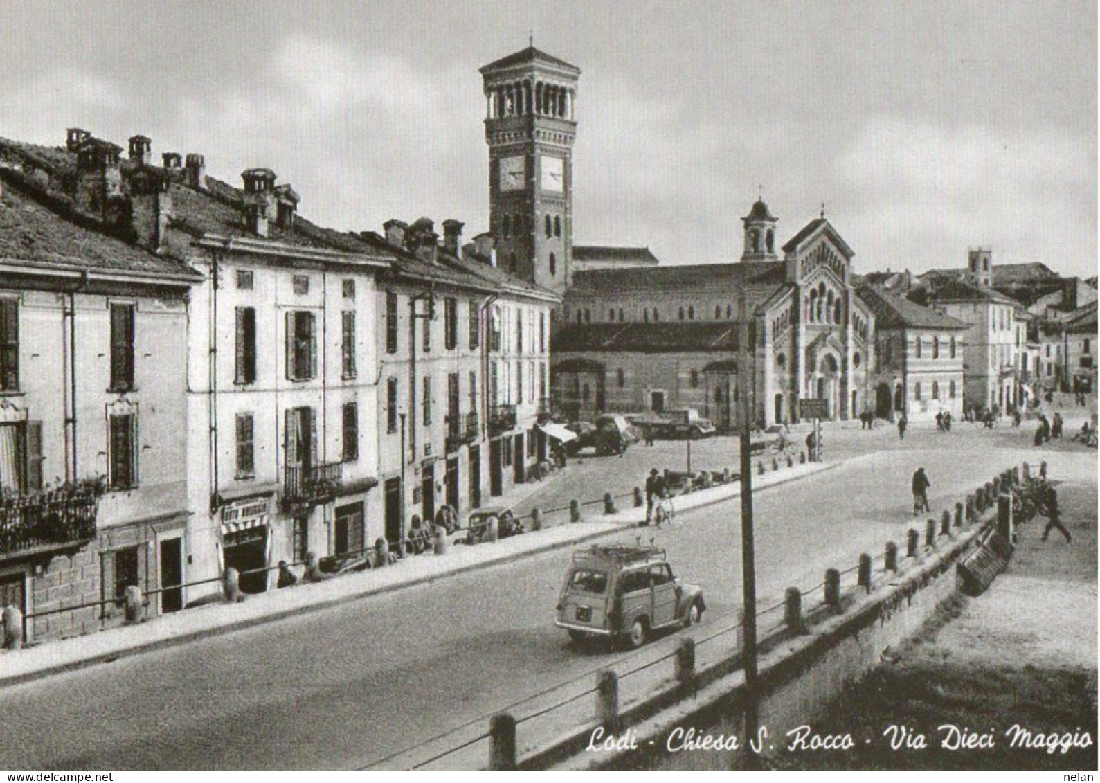 LODI - CHIESA S. ROCCO - VIA DIECI MAGGIO - F.G. - N.V. - Lodi