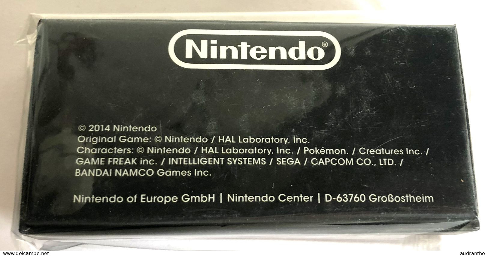 SUPER SMASH BROS Pour Nintendo 3ds Et Wii - Pendentif Collier Plaque Métal Collector - Neuf Dans Sa Boîte - Merchandising