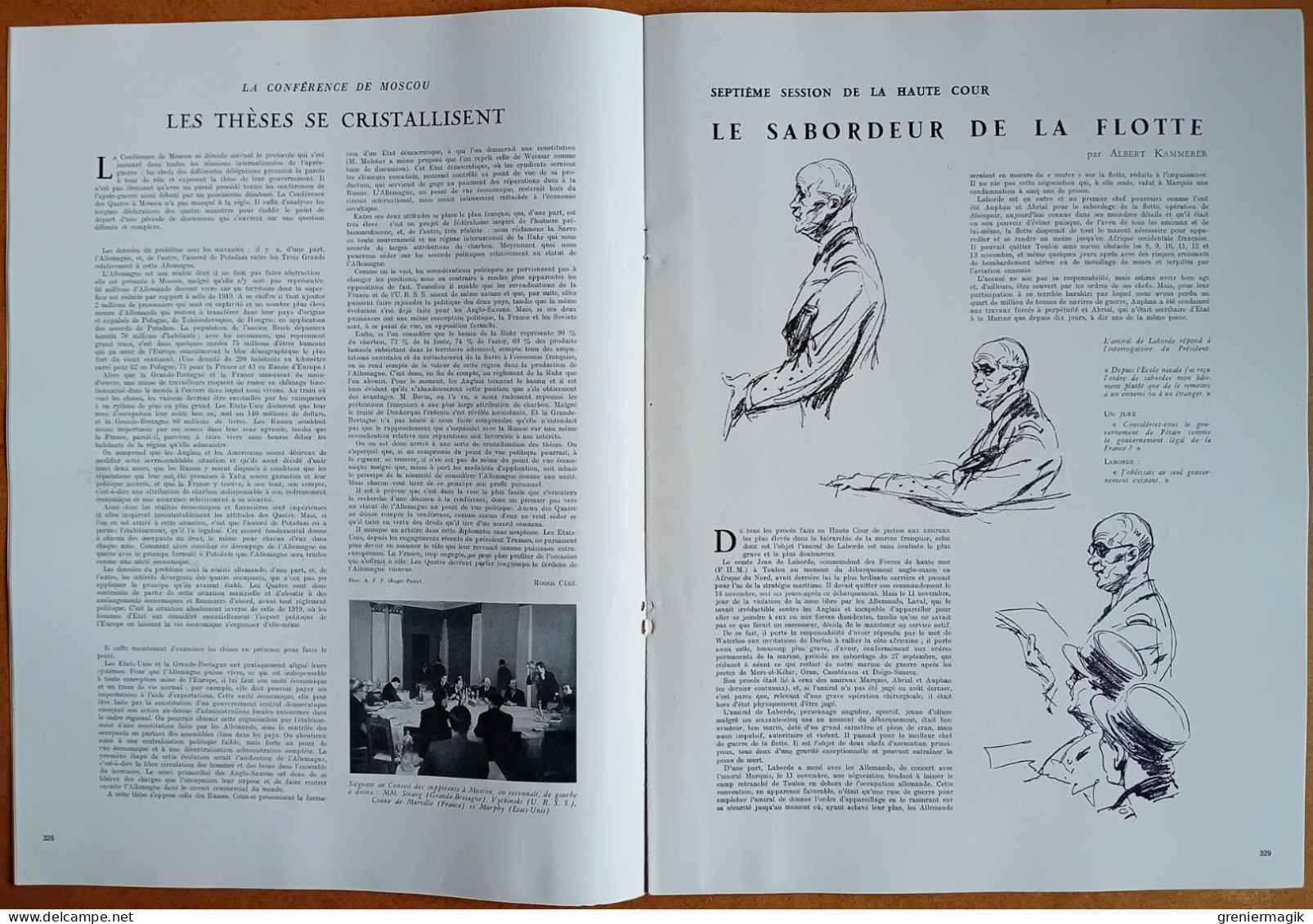 France Illustration N°79 05/04/1947 Mountbatten Nehru Indes/Chine Nankin Ou Pékin ?/Royal Tour/Maya/Auvergne/Daïren - Algemene Informatie