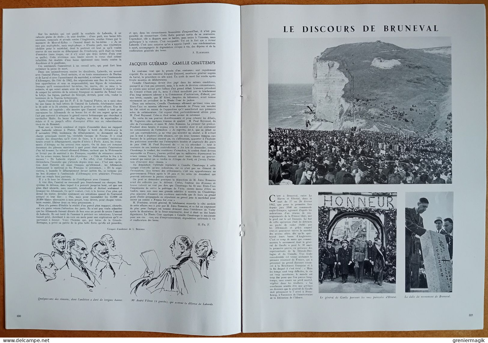 France Illustration N°79 05/04/1947 Mountbatten Nehru Indes/Chine Nankin ou Pékin ?/Royal Tour/Maya/Auvergne/Daïren