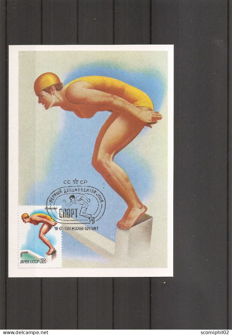 Natation - Plongeon ( CM De Russie De 1981 à Voir) - Swimming