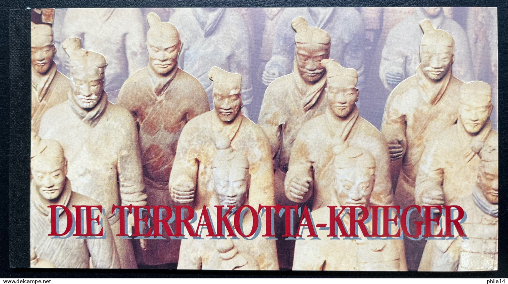 SP UNO-Wien 240/5 MH 2 Booklet 2 **/MNH, UNESCO-Welterbe: Die Terrakotta-Krieger - Carnets