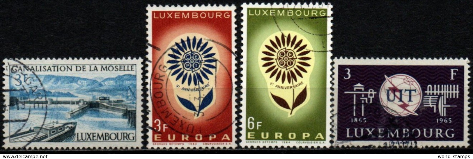 LUXEMBOURG 1964-5 O - Oblitérés