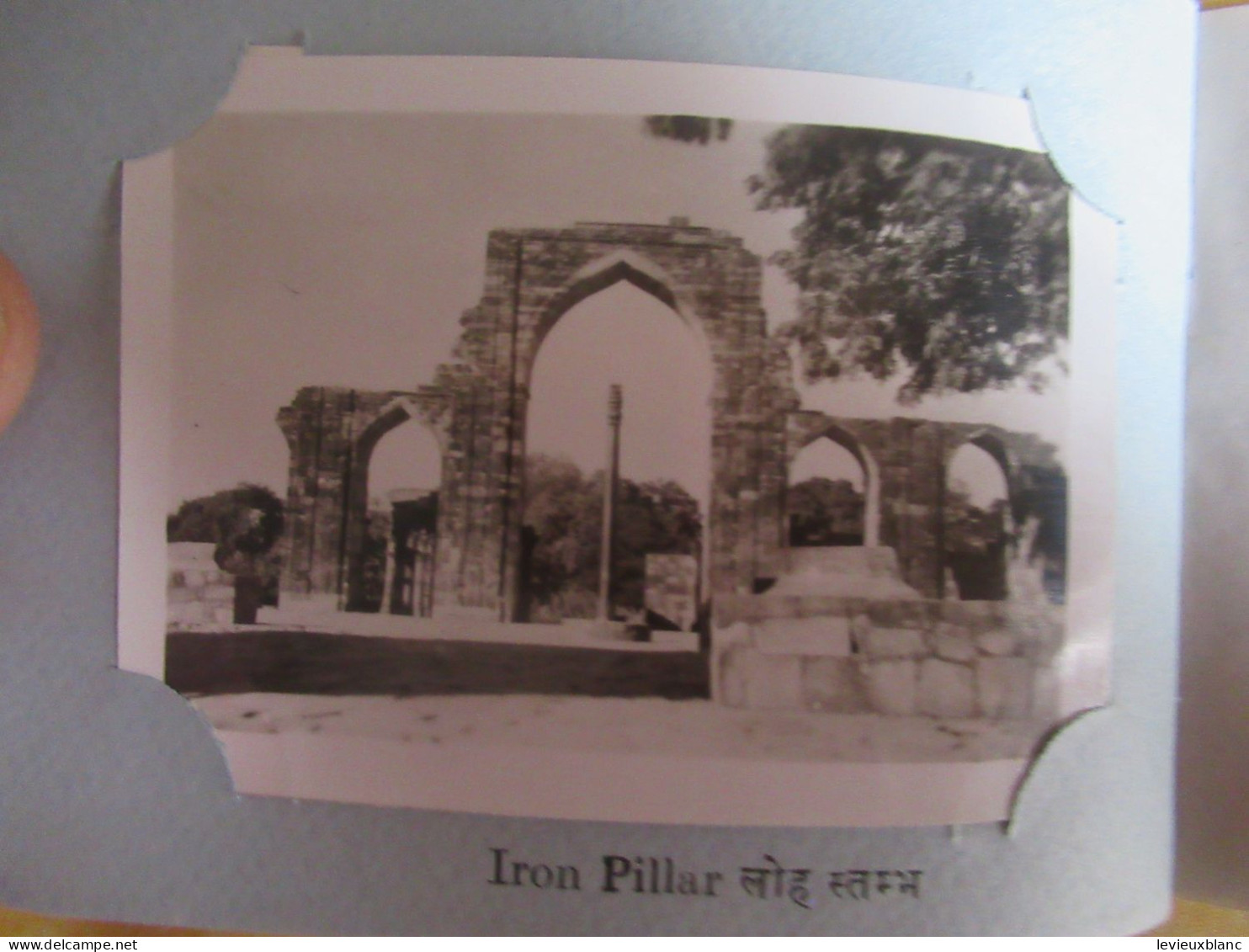 INDE/ Petit Album Souvenir Touristique Ancien / Tourist Album Of DELHI-AGRA/ 24 Photos/Vers 1950-1970      PGC538 - Dépliants Touristiques