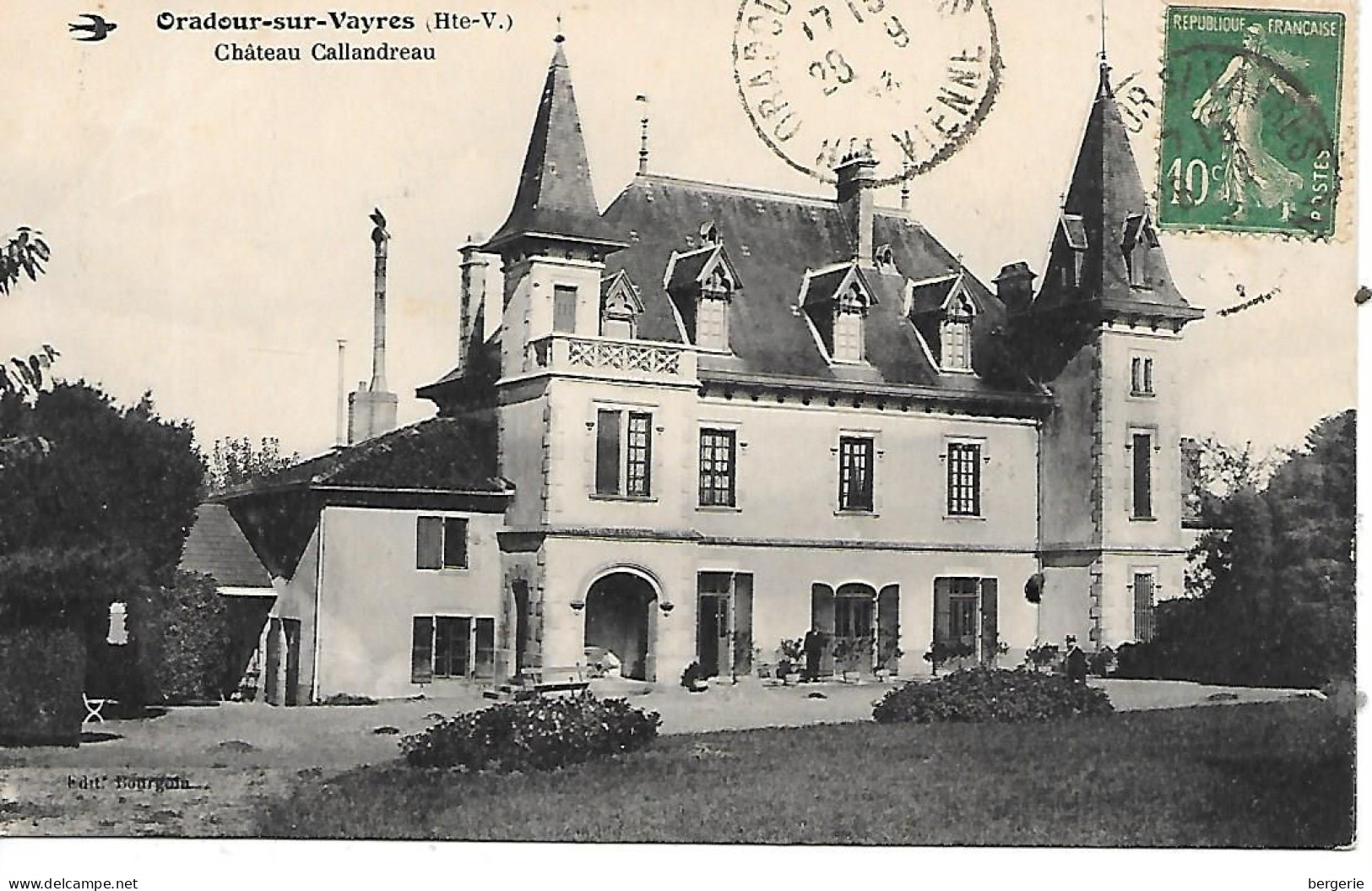 C/106           87     Oradour Su Vayres    -   Chateau Callandreau - Oradour Sur Vayres