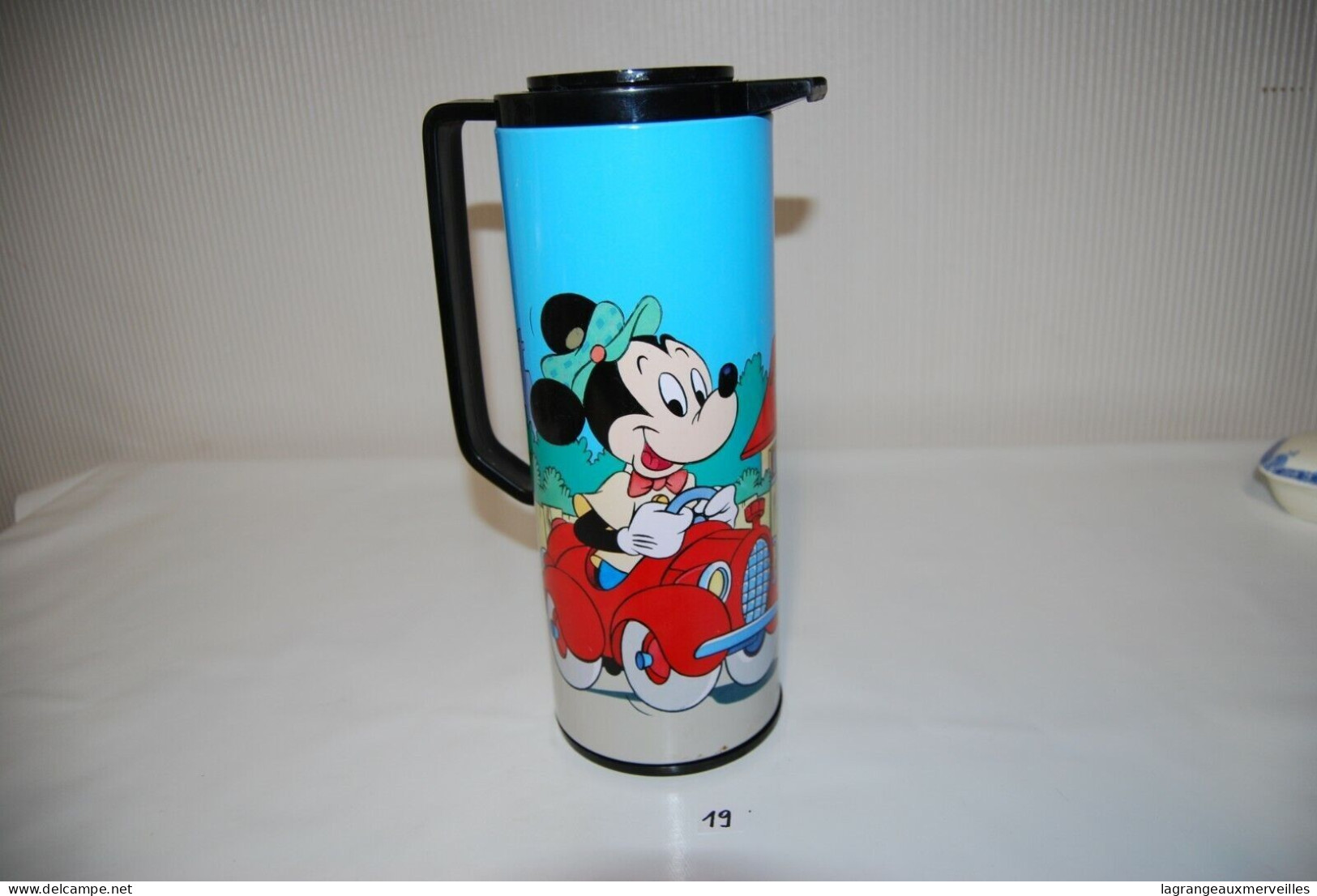 C19 Ancien Thermo - Mickey Et Pluto - Disney - 1980 - Otros & Sin Clasificación