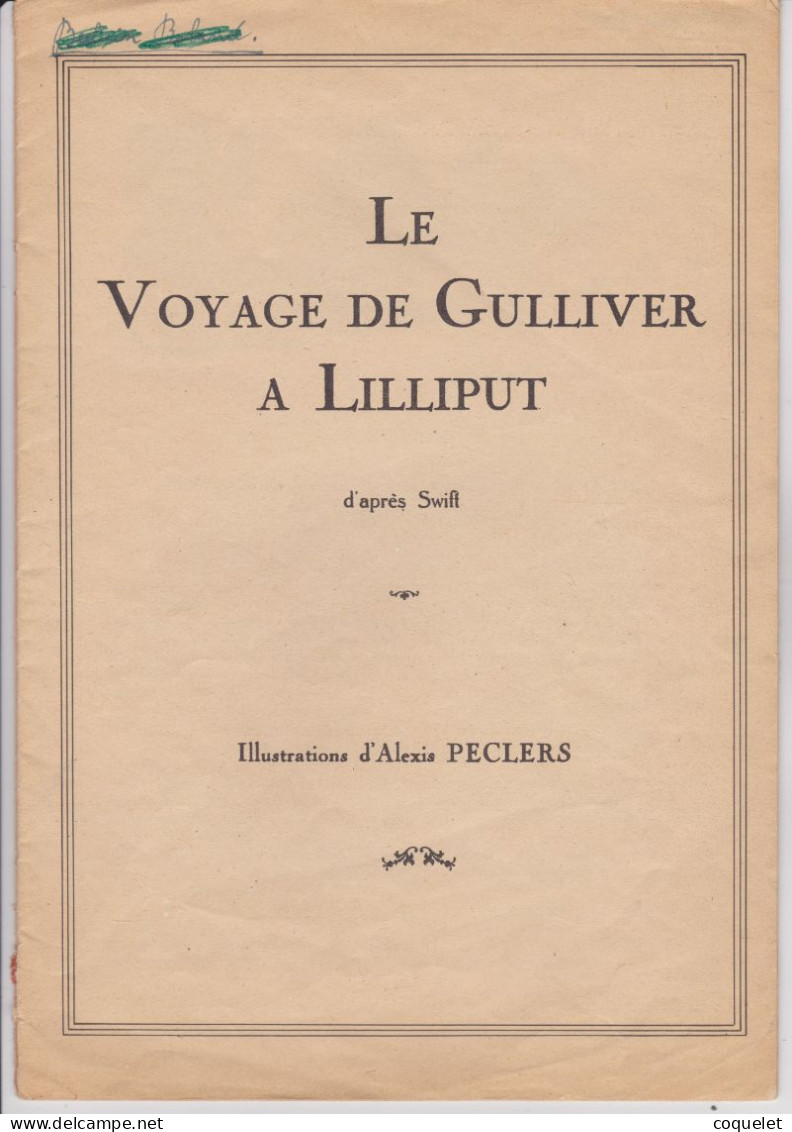 Gulliver - Bibliothèque De La Jeunesse
