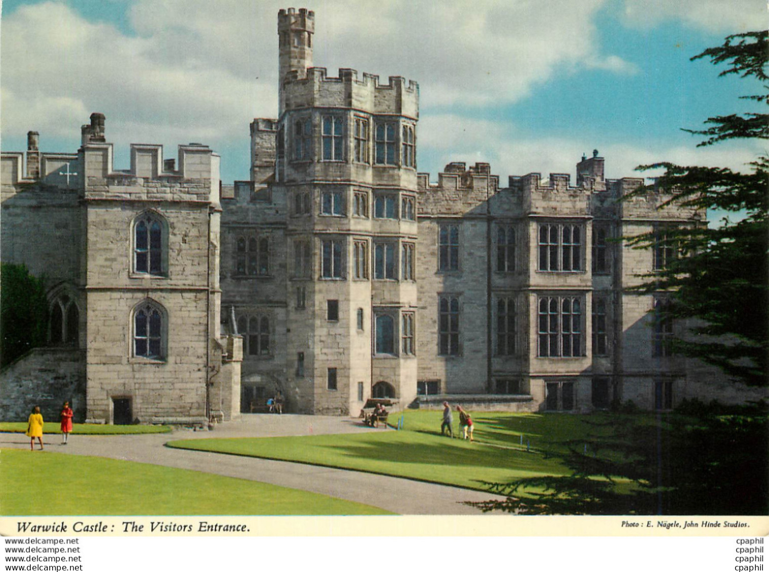 CPM Warwick Castle The Visitors Entrance - Warwick