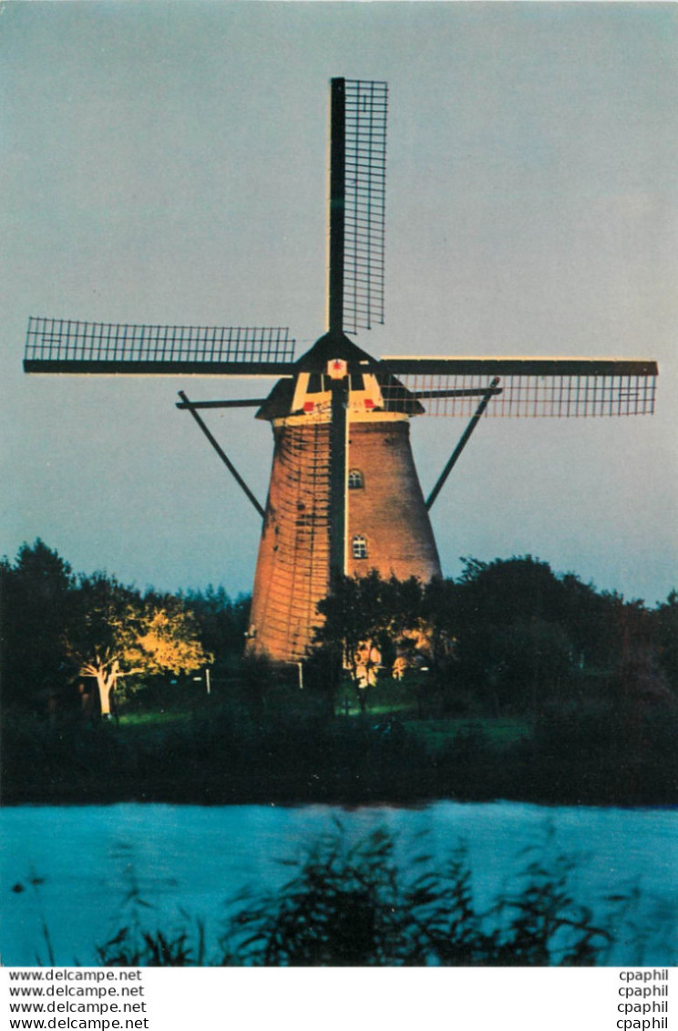 CPM Kinderdijk Holland Moulin A Vent - Kinderdijk
