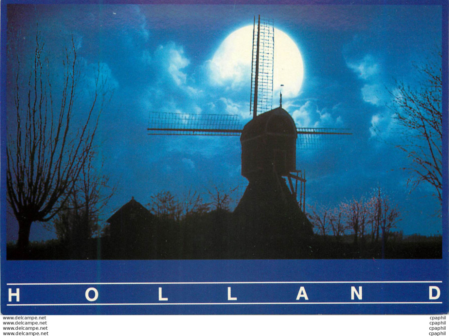 CPM Holland Molenland Moulin A Vent - Erythrée