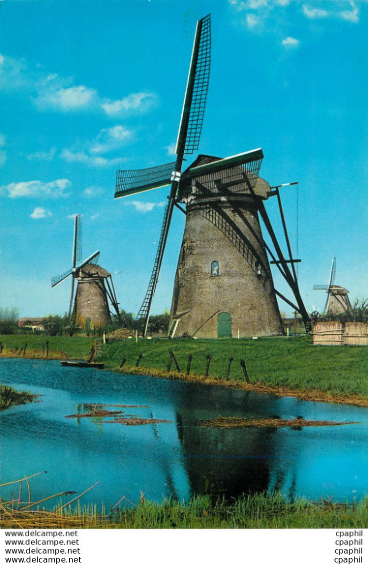 CPM Holland Molenland Land Of Windmille Moulin A Vent - Eritrea