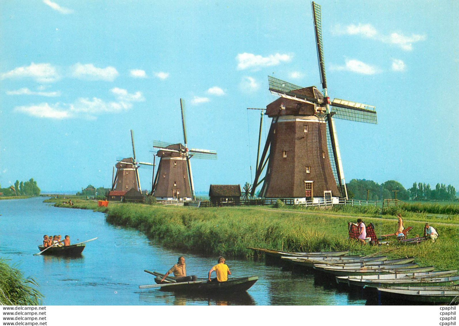 CPM Leidschendam Holland Stepwise Pumping Mills Of The Driemanspolder Moulin A Vent - Leidschendam