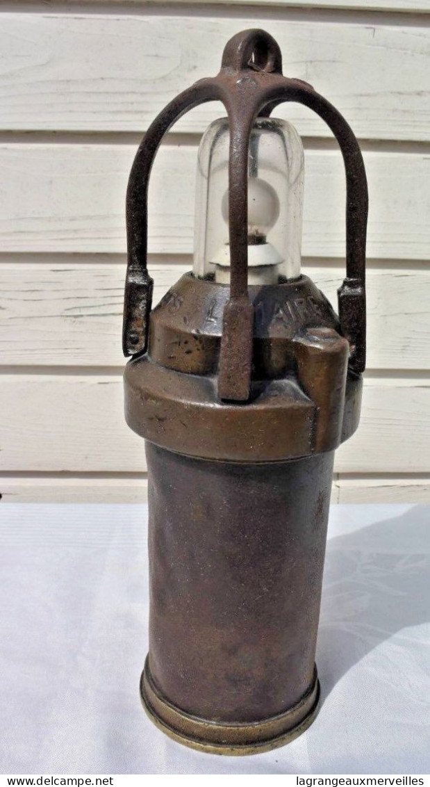 C20 Ancienne Lampe De Mineur LEMAIRE GRUBENLAMPE - Antike Werkzeuge