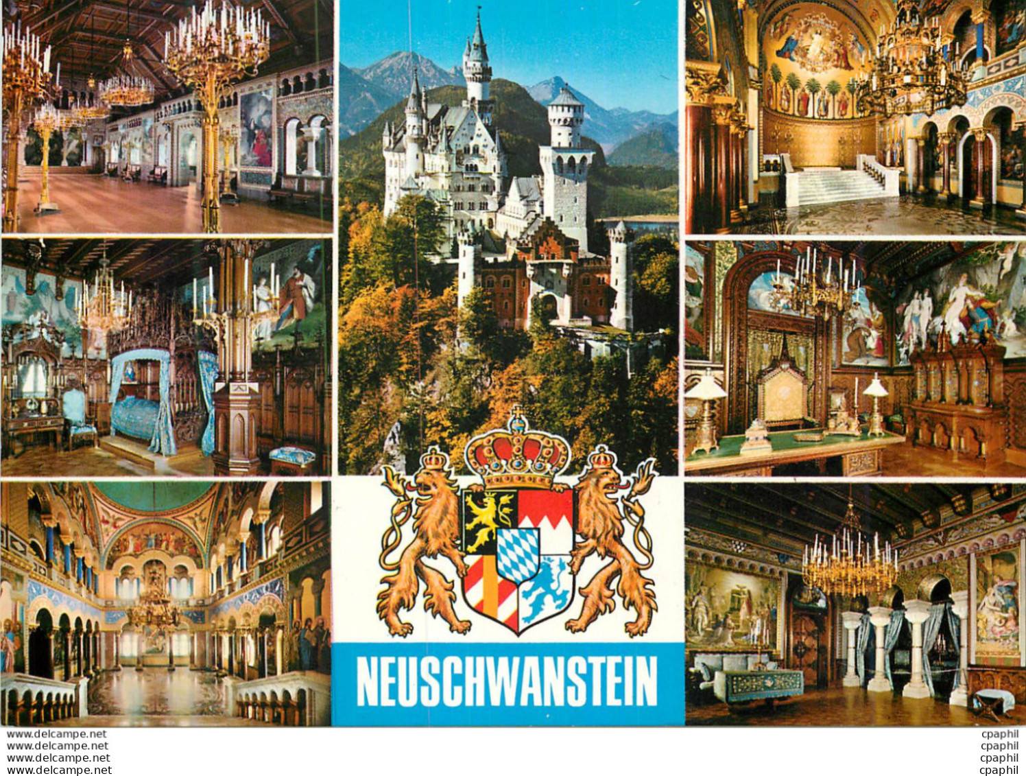 CPM Neuschwanstein Castle - Lindenberg I. Allg.