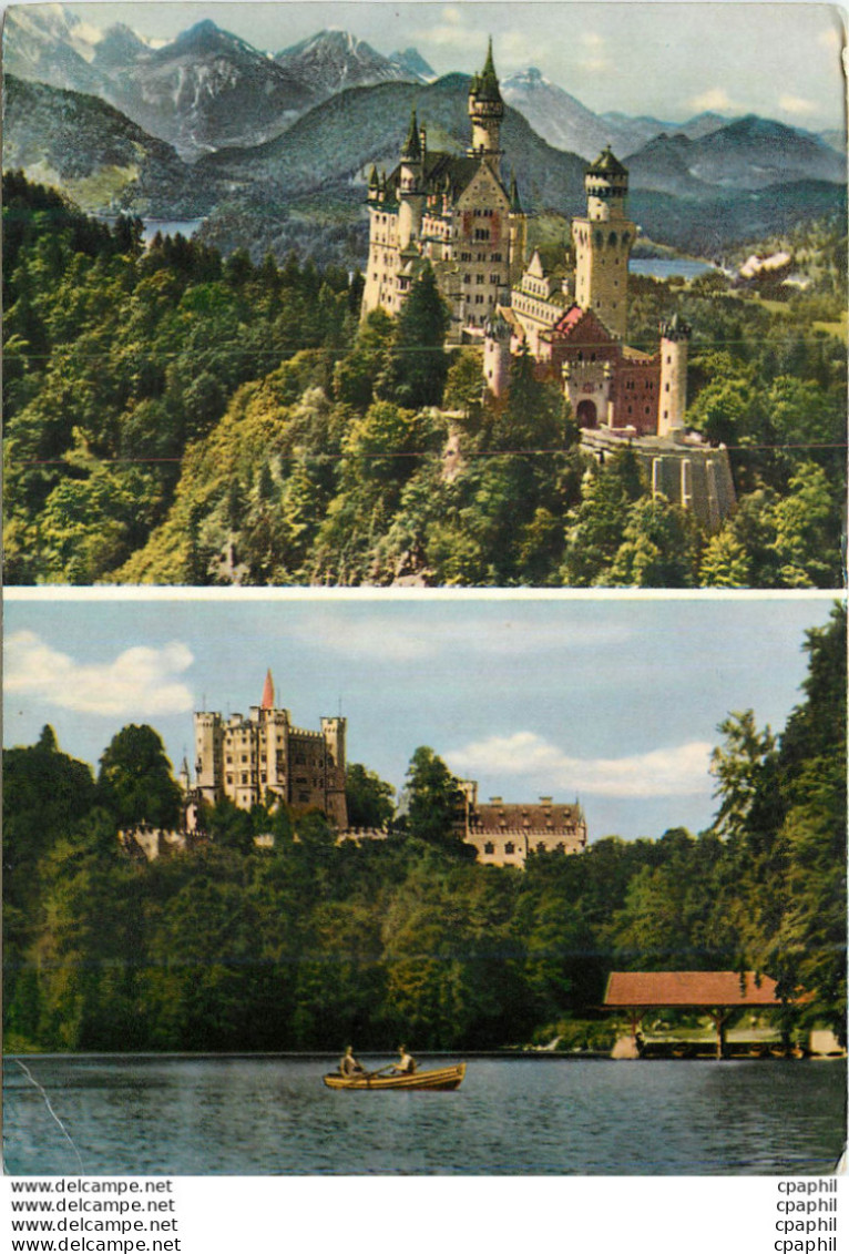 CPM Neuschwanstein Castle And Hohenschwangau - Lindenberg I. Allg.