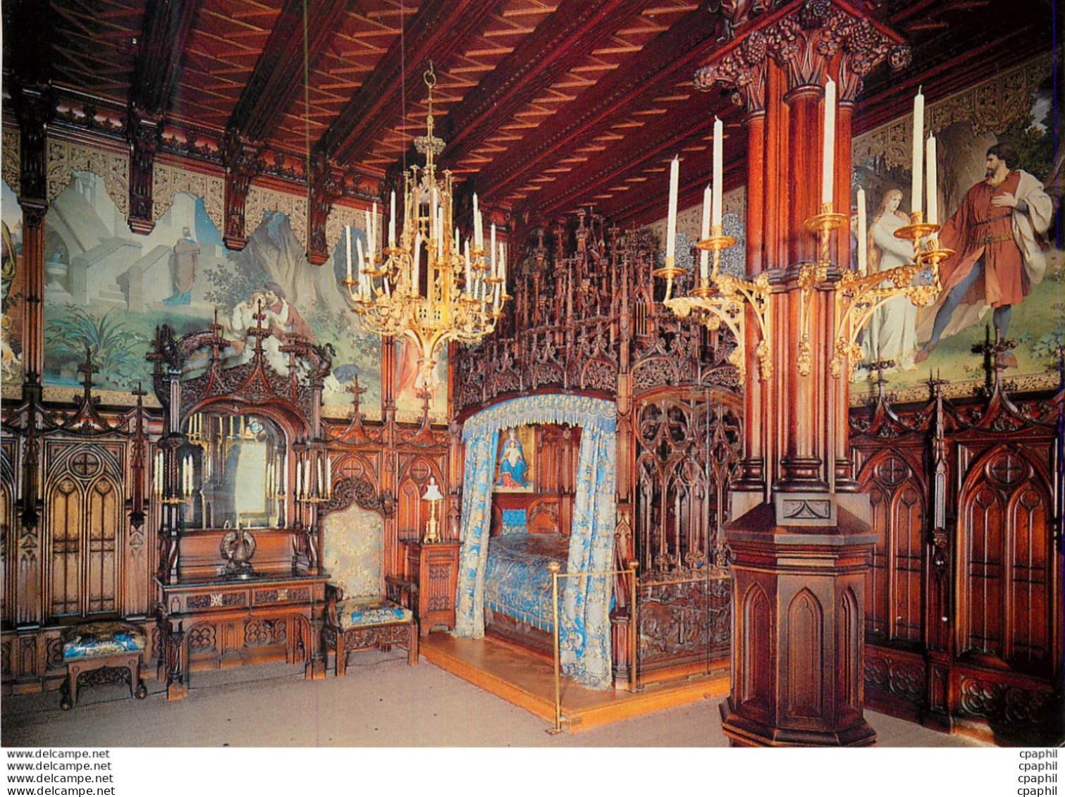 CPM Schlafzimmer - Neuschwanstein Castle - Lindenberg I. Allg.