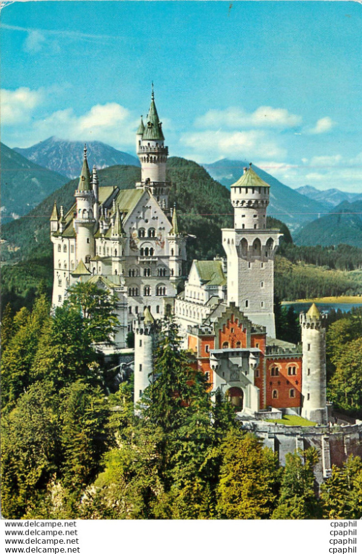 CPM Neuschwanstein Castle - Lindenberg I. Allg.