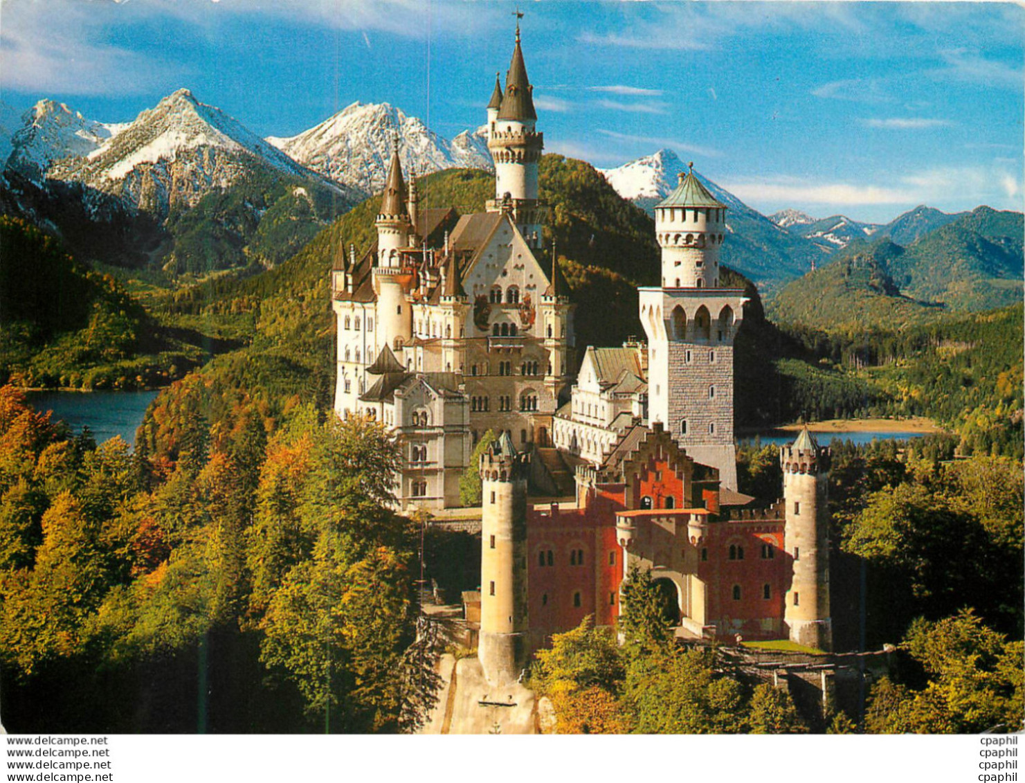 CPM Neuschwanstein Castle Bei Fussen - Lindenberg I. Allg.