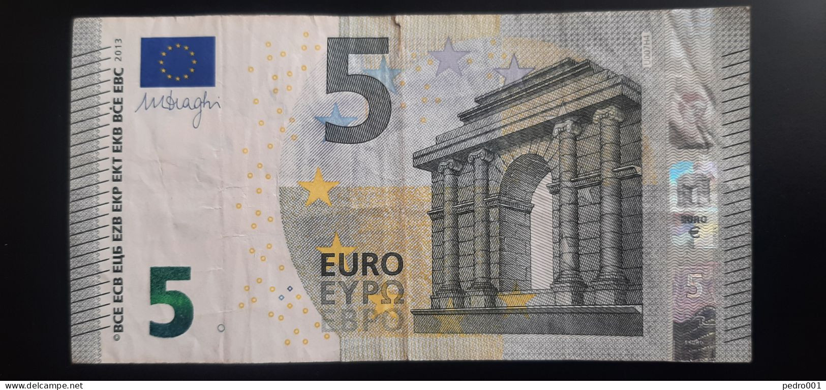 5 Euro France U007 H4 Ch 17 Circulated - 5 Euro