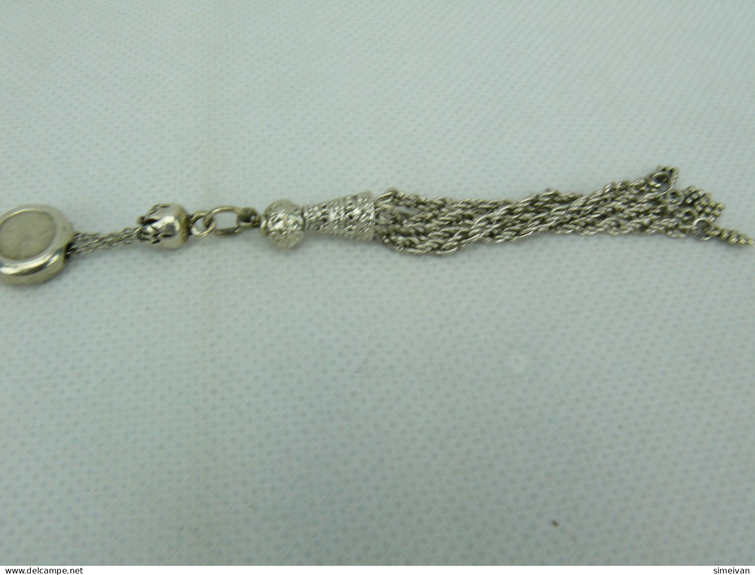 Interesting Prayer Bracelet Necklace Metal Beads #2233 - Kettingen