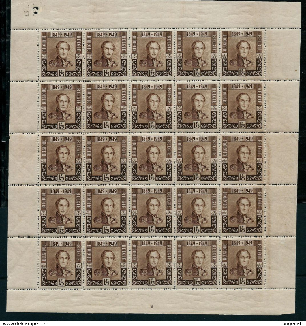 Feuille De 25 Du N° 808 -pl:2  ( Centenaire 1* De L'Epaulette ) ** - 1931-1950