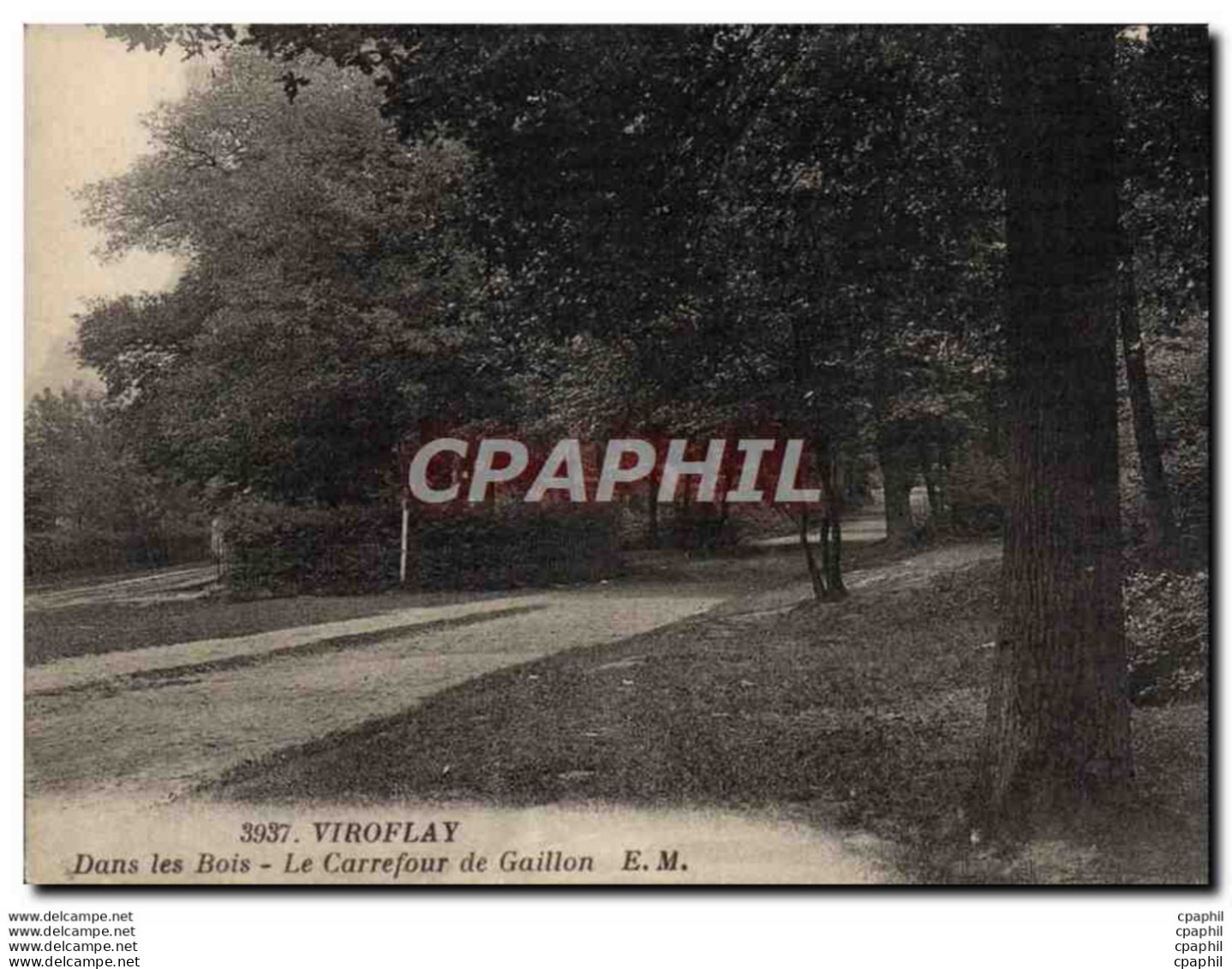 CPA Viroflay Dans Les Bois Le Carrefour De Gaillon - Viroflay