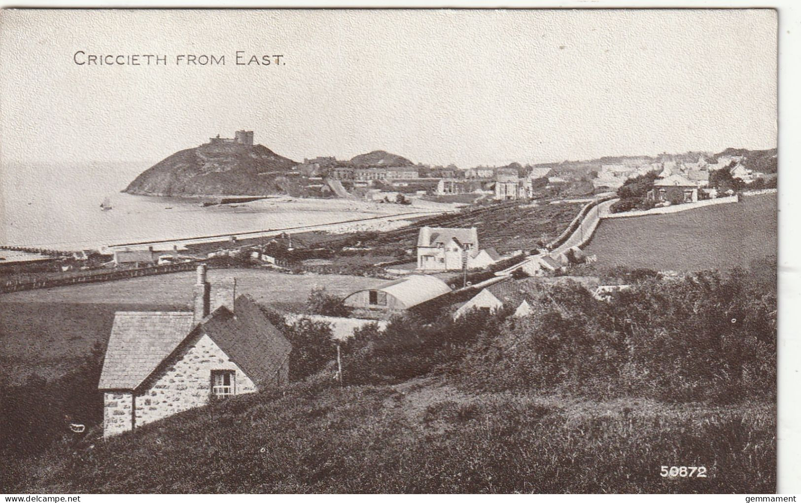 CRICCIETH FROM EAST - Cardiganshire