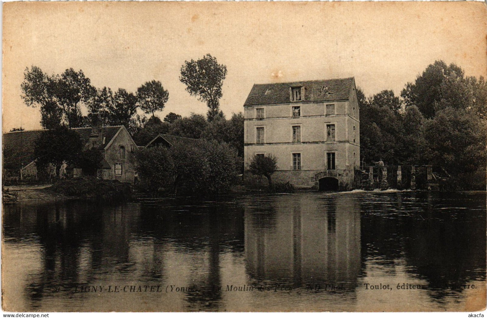 CPA Ligny-le-Chatel Moulin Des Fées (1184088) - Ligny Le Chatel