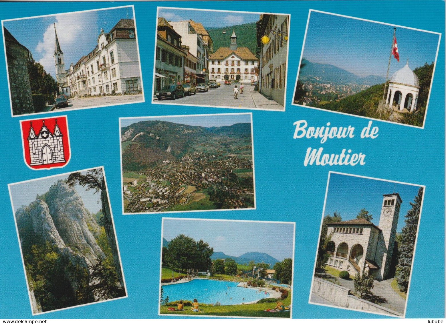 Moutier - Multivue (7 Bilder)      Ca. 1990 - Moutier