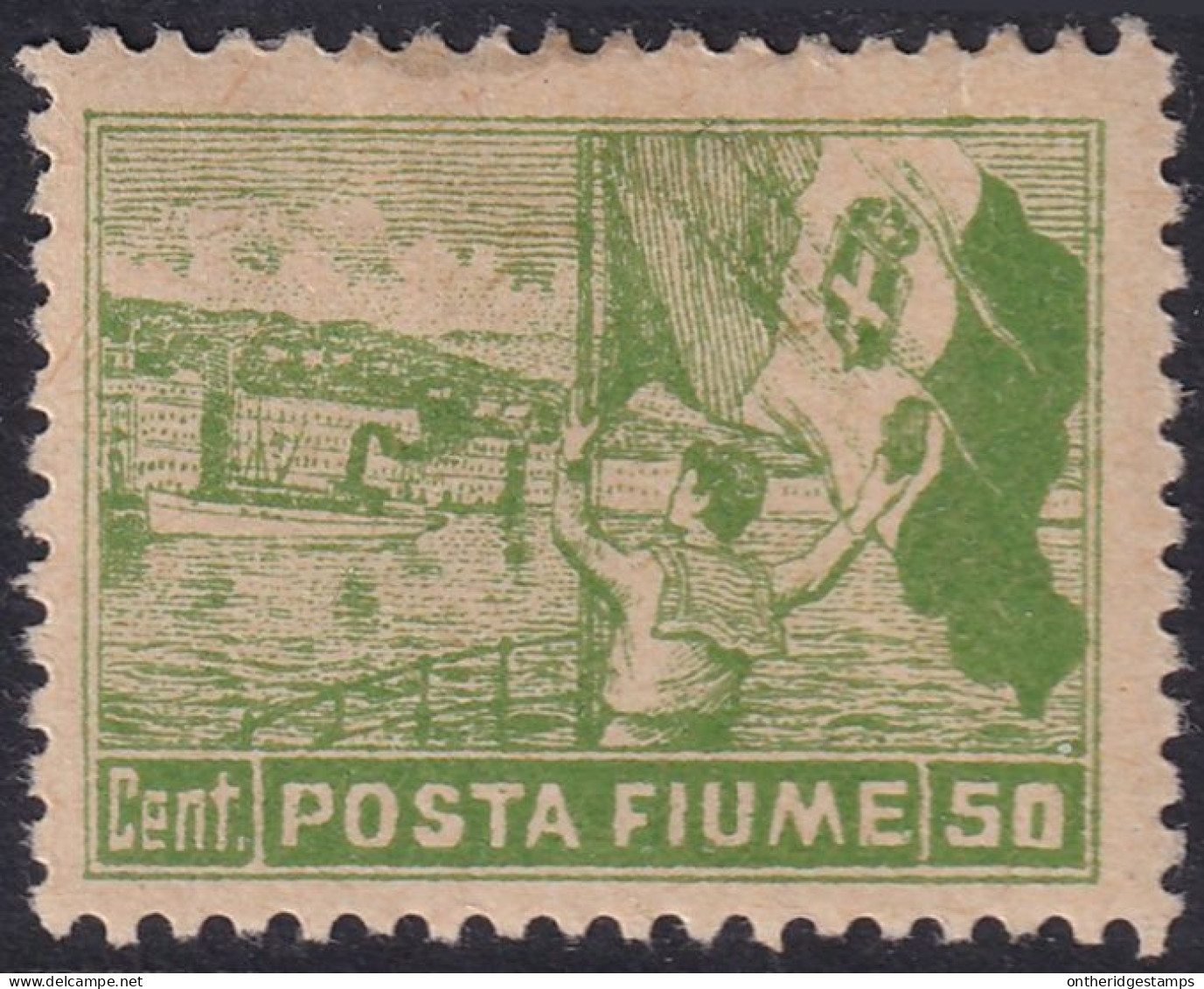 Fiume 1919 Sc 51 Sa 54 MH* - Fiume