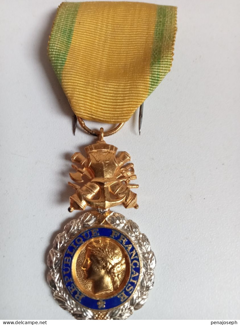 Medaille 1870 Valeur Et Discipline Sans Date - Antes De 1871