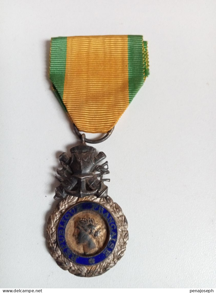 Medaille 1870 Valeur Et Discipline Sans Date - Vor 1871