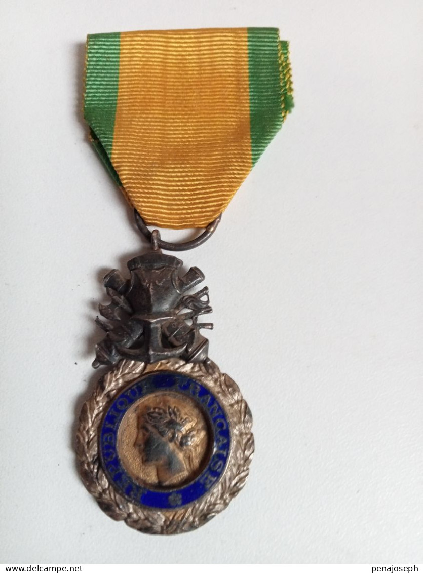 Medaille 1870 Valeur Et Discipline Sans Date - Voor 1871