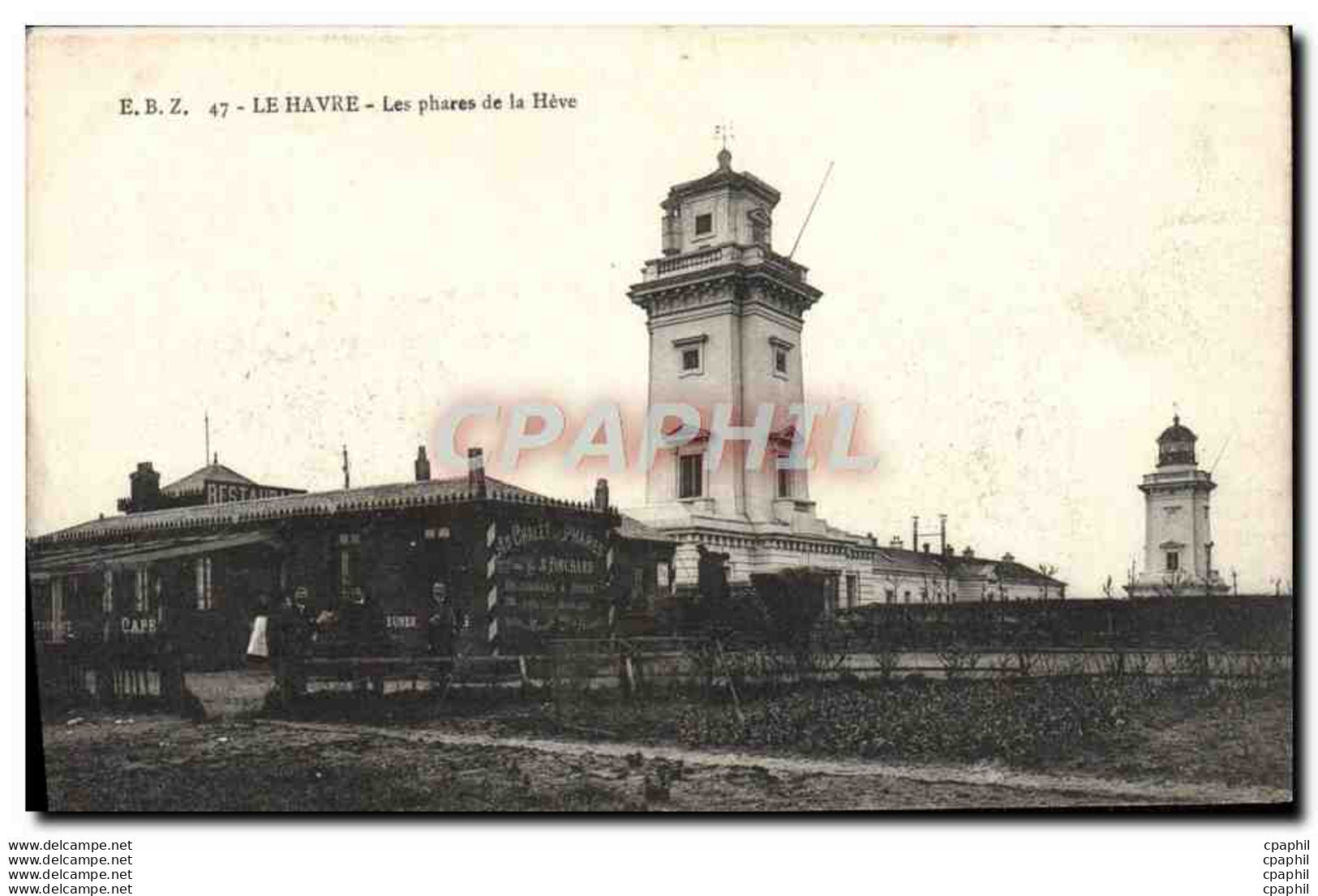 CPA Le Havre Les Phares De La Heve - Cap De La Hève