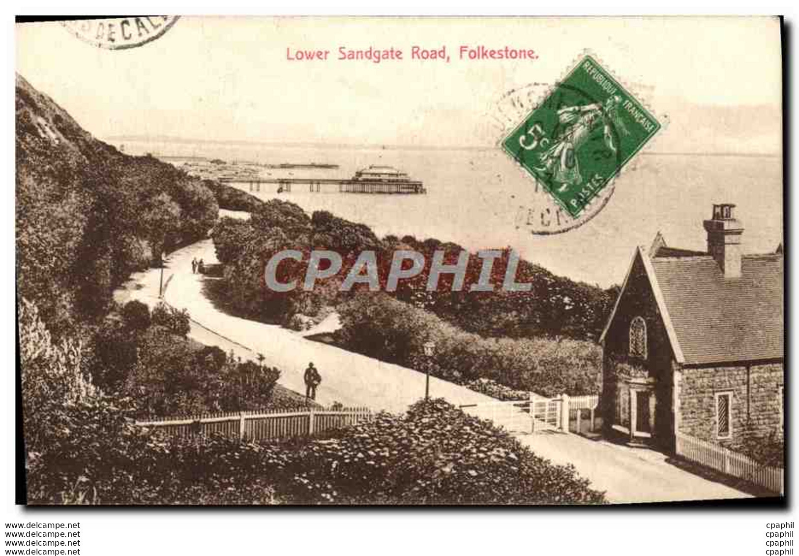 CPA Lower Sandgate Road Folkestone - Folkestone